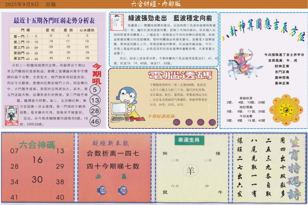 六合彩098期六合财经B