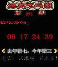 六合彩098期庄家吃码图