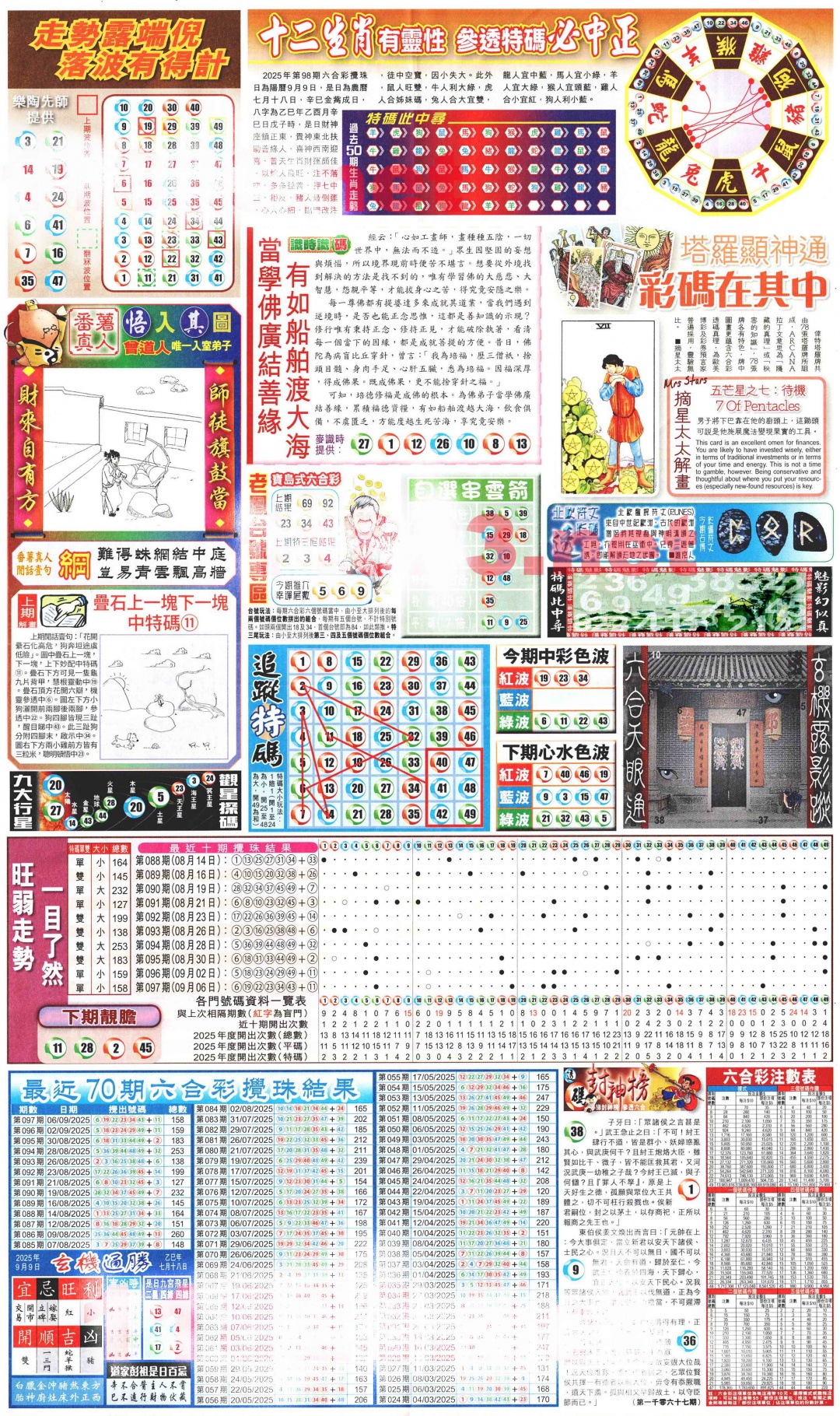六合彩098期新报玄机(港版)C